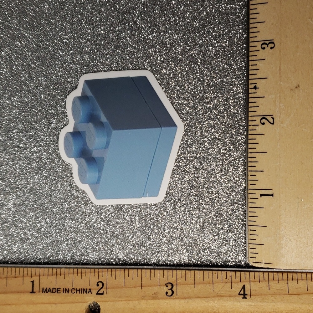 TOY WATERPOOF Sticker ART Lego - Picture 2 of 7